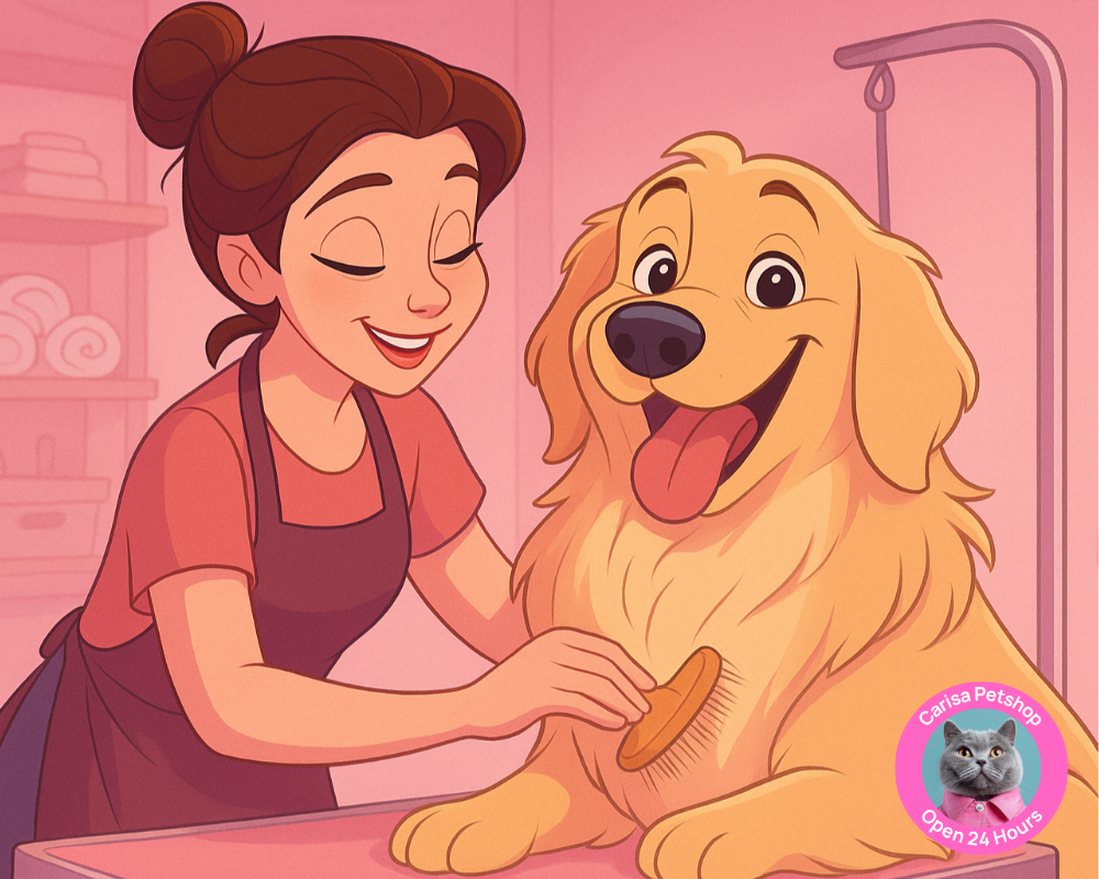 grooming anjing